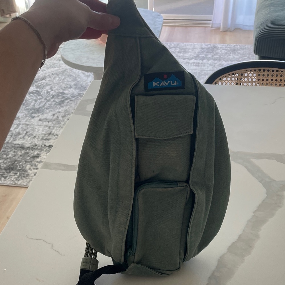 Kavu Green Crossbody Bag